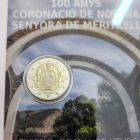 2 евро 2021 Андора  Дева Мария от Меритксел 2021 Andorra , снимка 3 - Нумизматика и бонистика - 43727453