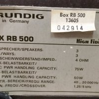 Тонколони Grundig BOX RB 500, снимка 5 - Тонколони - 29003232