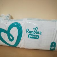 Пелени-гащички Pampers Pants 5, снимка 5 - Пелени, памперси - 43352759