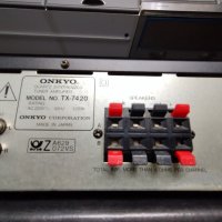 Onkyo TX-7420 - стерео усилвател с радио тунер, снимка 12 - Ресийвъри, усилватели, смесителни пултове - 43926855