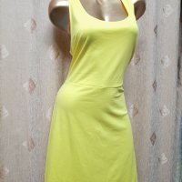 Н&М XL Лимонена жълта рокля , снимка 4 - Рокли - 40296974