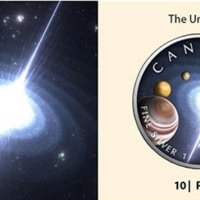 Сребърна монета 5$ Canada 2023 Pulsar Universe, снимка 3 - Нумизматика и бонистика - 43483297