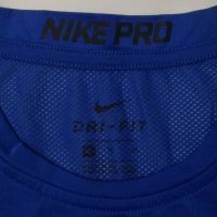Nike PRO DRI-FIT Compression оригинална тениска XL Найк спорт фланелка, снимка 3 - Спортни дрехи, екипи - 38956583