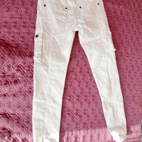 Бял панталон тип карго Project X Paris , снимка 16 - Панталони - 44911833