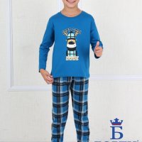 Детска пижама от памучна материя, снимка 6 - Детски пижами - 39707931