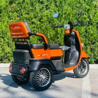 Електрическа триместна триколка X2 1500W Orange Nova Motors, снимка 6 - Мотоциклети и мототехника - 39362460