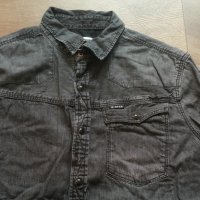 G-Star TAILOR Vintage Shirt размер M мъжа дънкова риза 21-59, снимка 3 - Ризи - 43543896