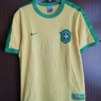 Brasil Brazil Nike #10 оригинална тениска памучна номер 10 размер М Бразилия , снимка 1 - Тениски - 43732118