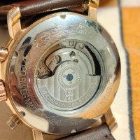 Голям Мъжки Ръчен Механичен Автоматичен Часовник Vacheron Konstantin, снимка 5 - Мъжки - 43383025