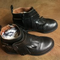 ZARA Kids Leather Shoes Размер EUR 30 детски боти естествена кожа 195-13-S, снимка 1 - Детски боти и ботуши - 43093511
