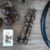 Стара дървена рамка , снимка 5 - Антикварни и старинни предмети - 43136154