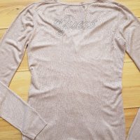 Жилетка Guess S/M в бежово, снимка 7 - Жилетки - 43914711