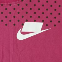 Nike NSW Crop Top оригинална тениска M Найк памучна фланелка спорт, снимка 3 - Спортни екипи - 42936923