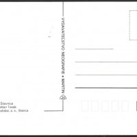 Пощенска картичка Изглед Банска Щявница от Словакия, снимка 2 - Филателия - 33591697