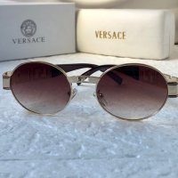 -25 % разпродажба Versace 2022 дамски слънчеви очила мъжки унисекс овални кръгли, снимка 4 - Слънчеви и диоптрични очила - 38685555