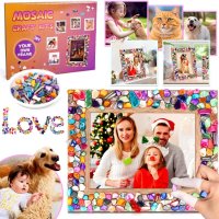 Комплект рамка за снимки с мозайка за деца , снимка 1 - Образователни игри - 42940301