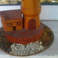 Дървен сувенир морски фар Варна, снимка 5 - Морски сувенири - 37310097