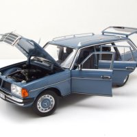 Mercedes-Benz 200 T-Modell Kombi 1980 - мащаб 1:18 на Norev моделът е нов в кутия, снимка 4 - Колекции - 43112962