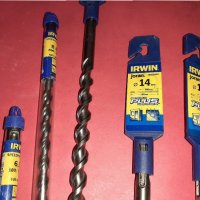  Немско Свредло Бургия Бетон IRWIN Speedhammer 14mm/300mm , снимка 2 - Други инструменти - 33349265