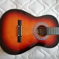Нова Класическа китара (акустична) Нов внос и прекрасен звук Изпращам с куриер до адрес и опция прег, снимка 9 - Китари - 37297115