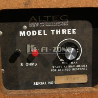 ТОНКОЛОНИ  Altec model three , снимка 11 - Тонколони - 43425912
