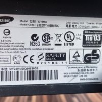 Монитор Samsung 22" за ремонт или за части, снимка 2 - Монитори - 43532866