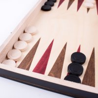 Дървен шах с табла + дървени фигури и пулове, 5 размера, 3 цвята, снимка 10 - Шах и табла - 28401775