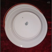 Комплект порцеланови десертни/подложни чинии, снимка 4 - Чинии - 27017739