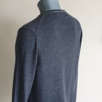 Fred Perry 100% Merino Wool Mens Size M  ОРИГИНАЛ! Мъжки Пуловер!, снимка 3 - Пуловери - 43201367