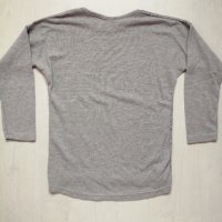 Сива блуза, снимка 3 - Блузи с дълъг ръкав и пуловери - 27908519