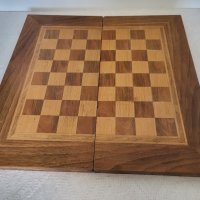 #1 Стар дървен шах , настолен шах , снимка 9 - Антикварни и старинни предмети - 43085436