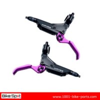 Limited Purple Hayes Dominion A4 Disc Brake Set 4-Бутални Спирачки, снимка 2 - Части за велосипеди - 43722806