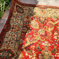Прекрасен персийски ръчно вързан килим, снимка 5 - Килими - 44909088