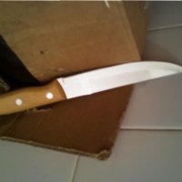 Нож - касапски, снимка 1 - Антикварни и старинни предмети - 26544485