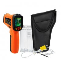 Безконтактен термометър с термодвойка и измерване на влажност , снимка 5 - Други инструменти - 25809727
