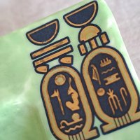 Винтидж пепелник Made in Egypt, снимка 6 - Антикварни и старинни предмети - 38290087