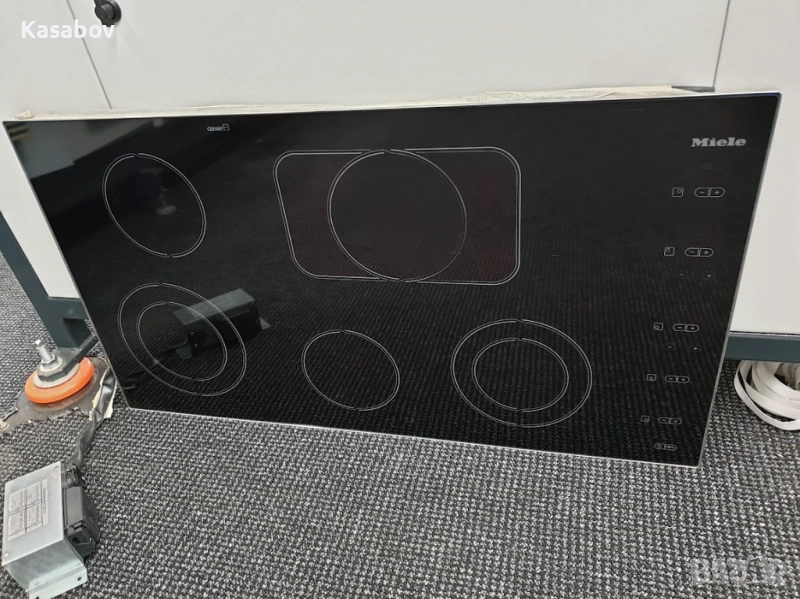  90см - Miele KM454 - Керамичен Плот Котлони - 5 зони за Вграждане Миеле, снимка 1