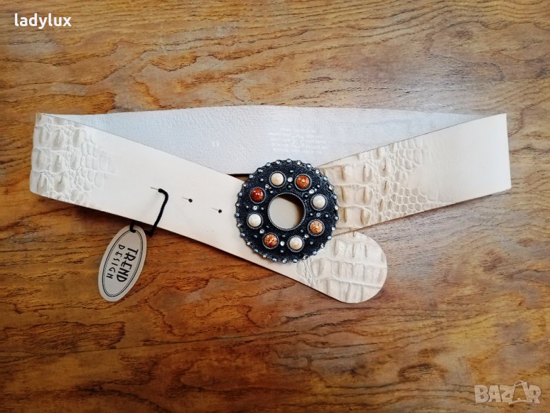 Естествена Кожа, Нов Колан, 80 см. Код 1448, снимка 1