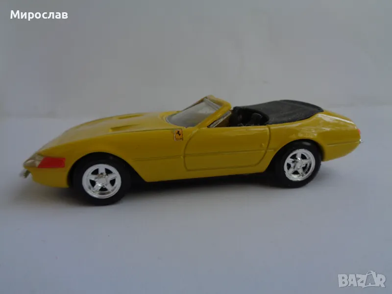 1:43 RIO FERRARI 365 GTB КОЛИЧКА ИГРАЧКА МОДЕЛ , снимка 1