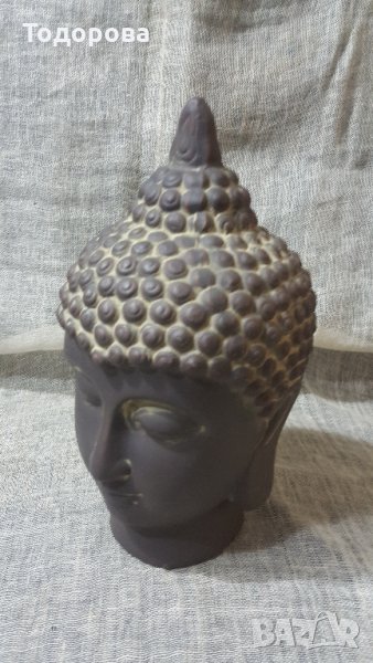 Ефектна керамична реплика на будистко божество, снимка 1