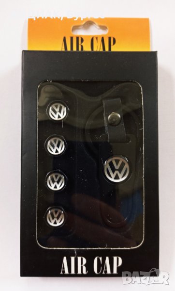 VW - Капачки за Гуми и Ключодържател, снимка 1