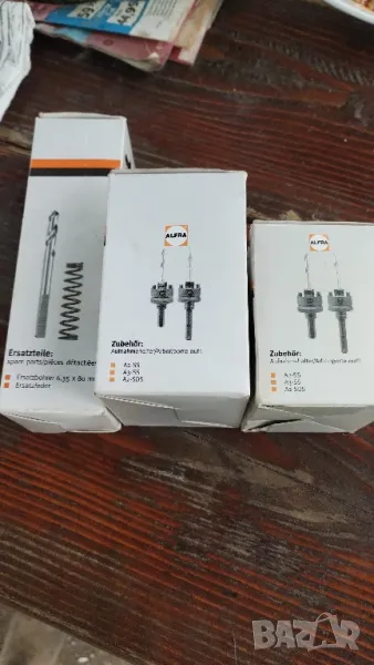 Биметални бор корони ALFRA  Държач ALFRA, A2-SS + боркорони , снимка 1