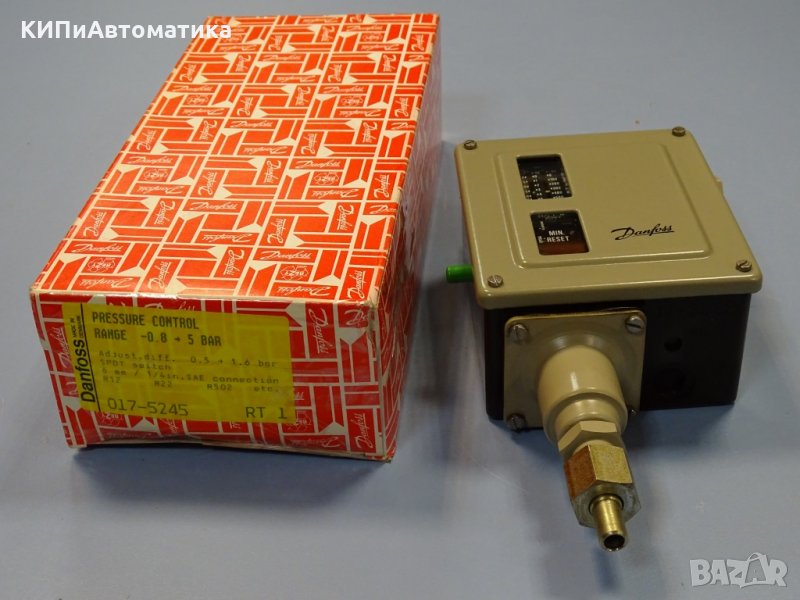 пресостат Danfoss RT 1A Pressure Control 0.8-5 Bar, снимка 1