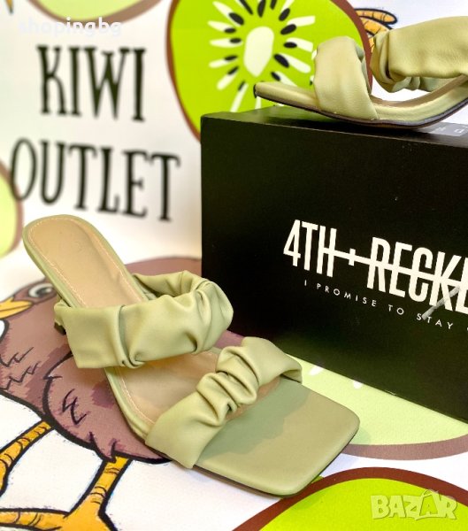 Луксозни дамски сандали 4TH & RECKLESS , снимка 1