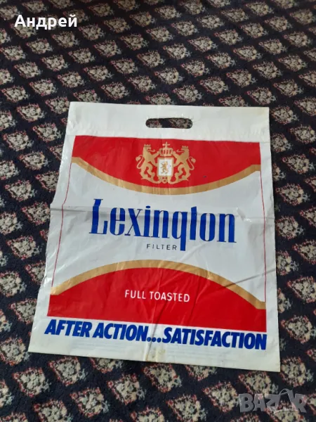 Стара найлонова торбичка Lexington, снимка 1
