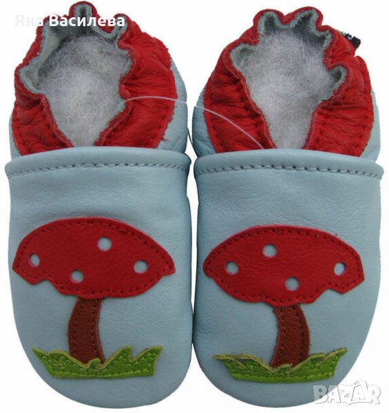 Детски пантофки Carozoo Гъбки, снимка 1