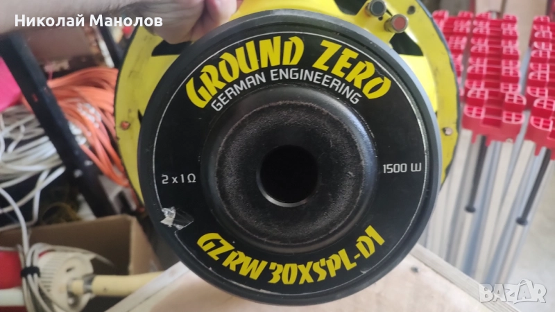 Говорители Ground zero GZRW 12 инча, снимка 1