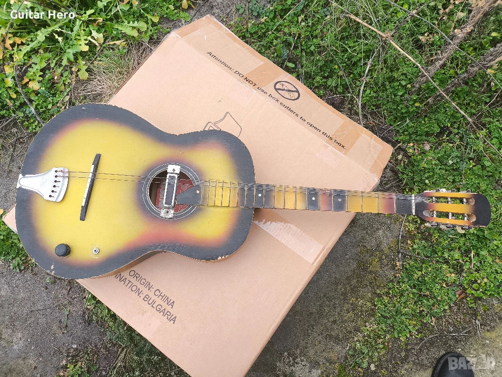 Китара Кремона, електроакустична, за реставрация, снимка 1