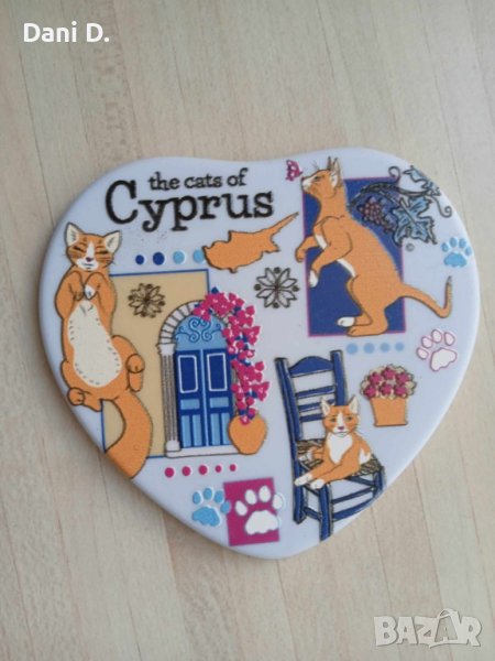 магнит от Кипър с котки, снимка 1