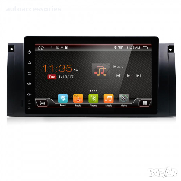 3000011177 Мултимедия 9" за BMW X5 E53 с Android 11.1, снимка 1